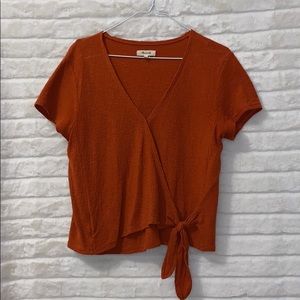 Madewell Wrap Top
